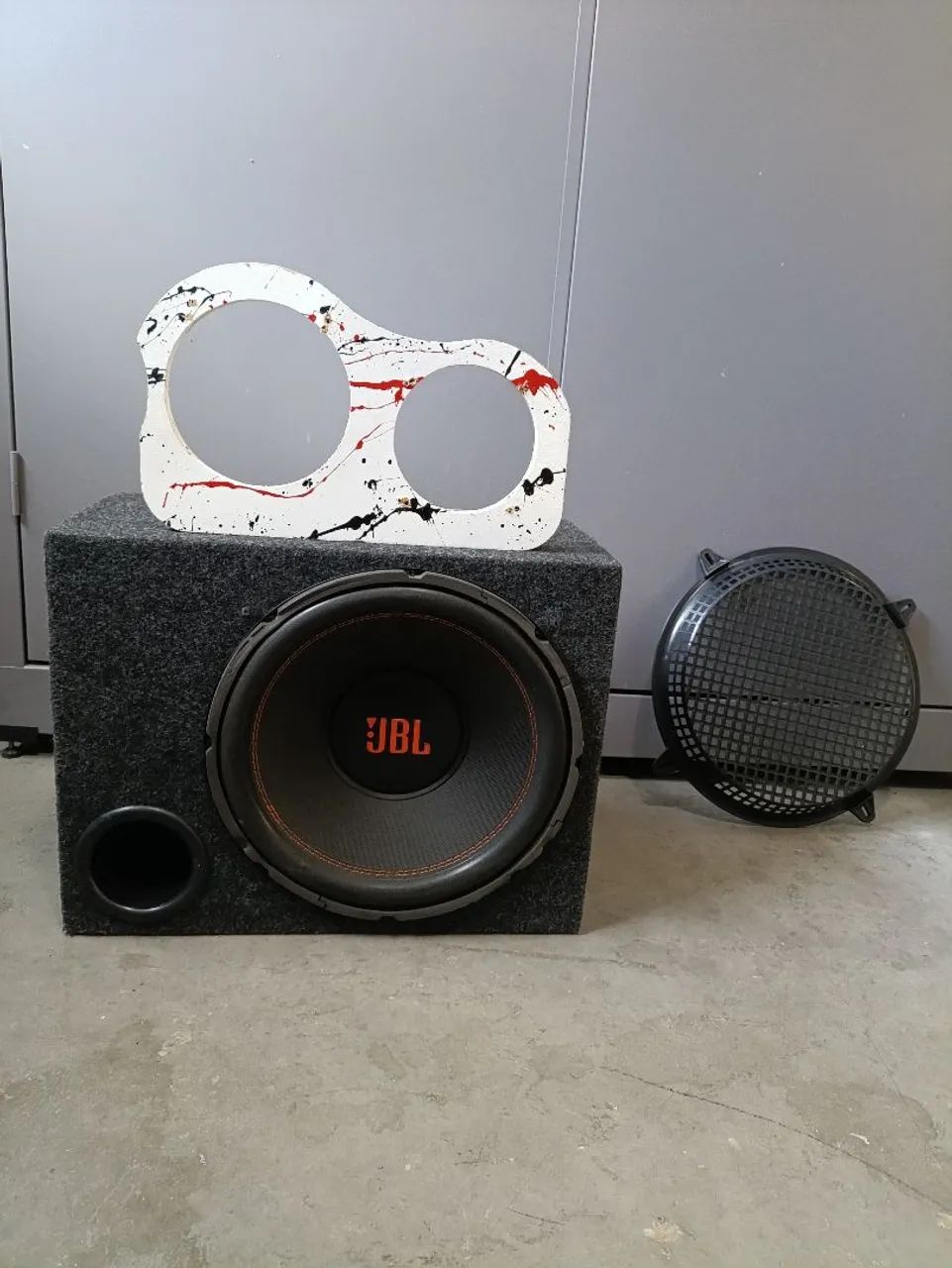 Caixa dutada subwofer JBL 12 polegadas