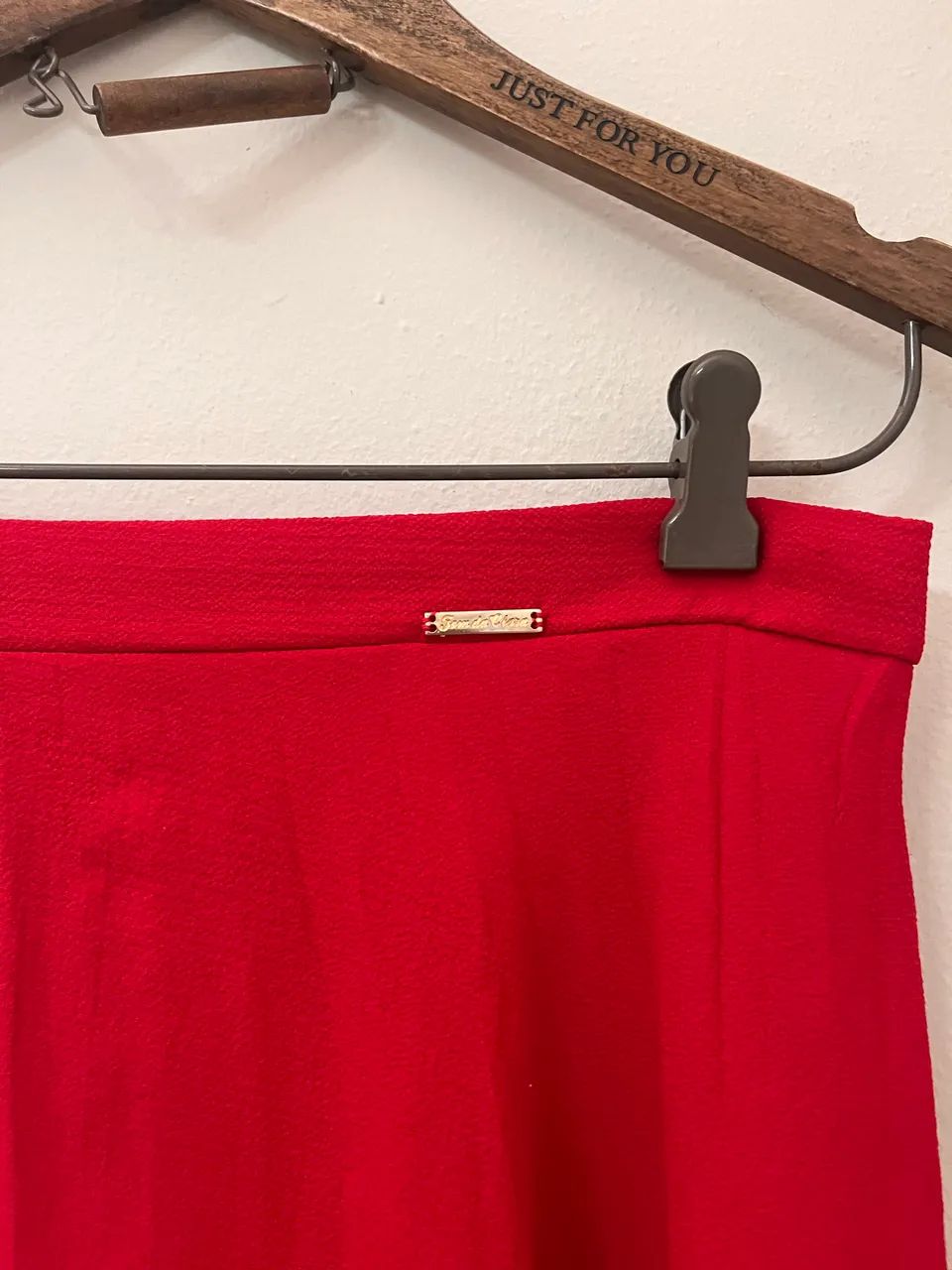 Conjunto saia e blusa em crepe tamanho Z M - Foto 3