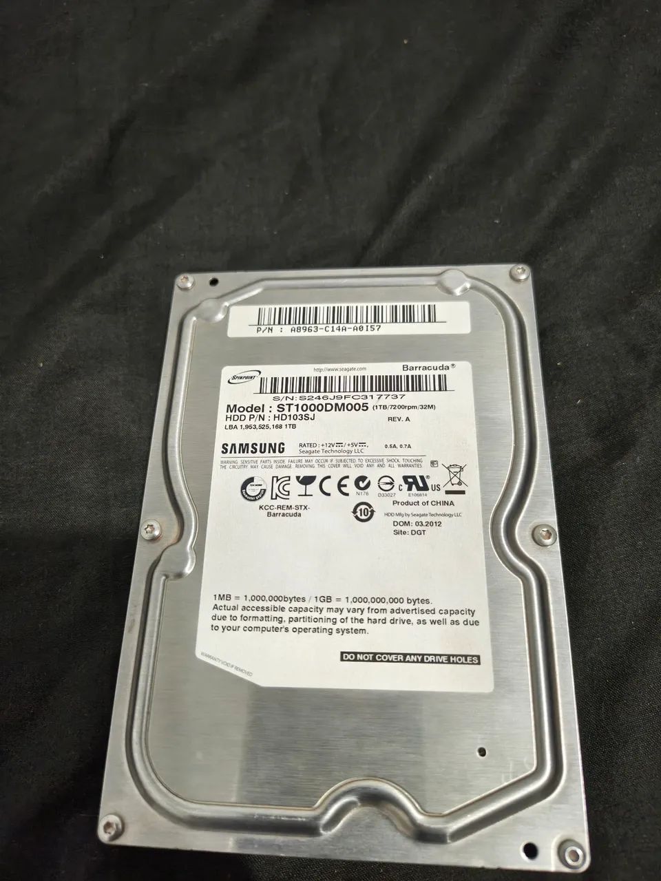 HDD Samsung 1tb