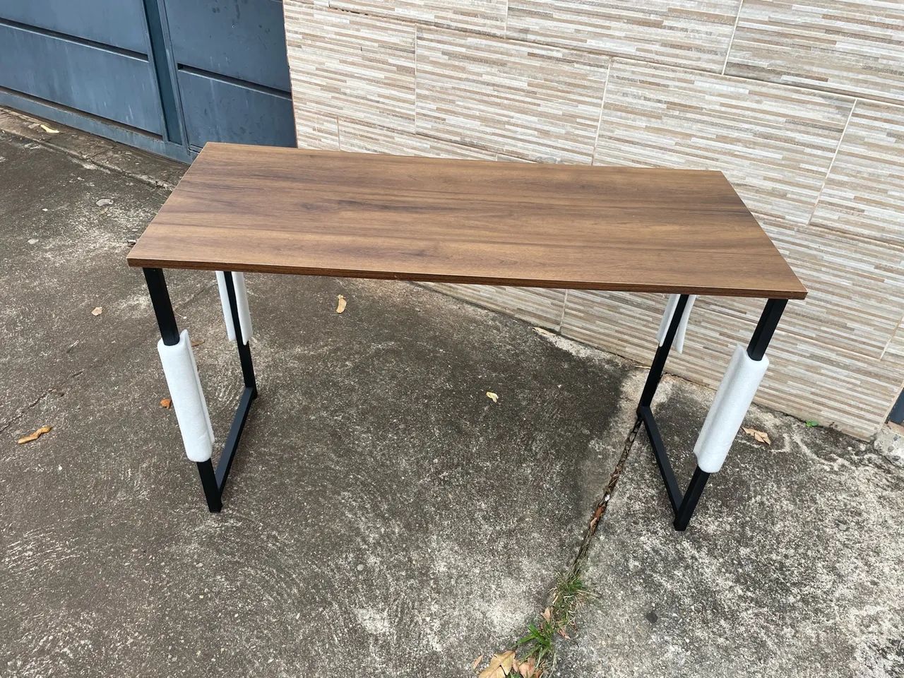 Mesa escrivaninha fabrica metal mdf  - Foto 2