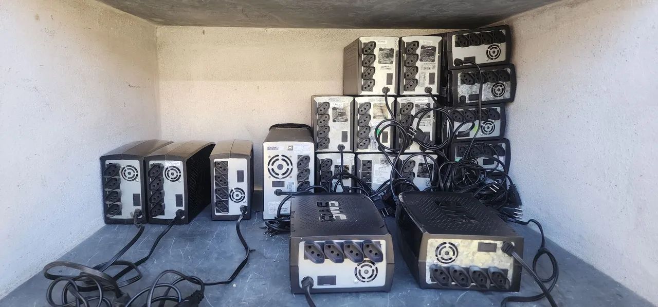 Lote de nobreaks 19 nobreaks 