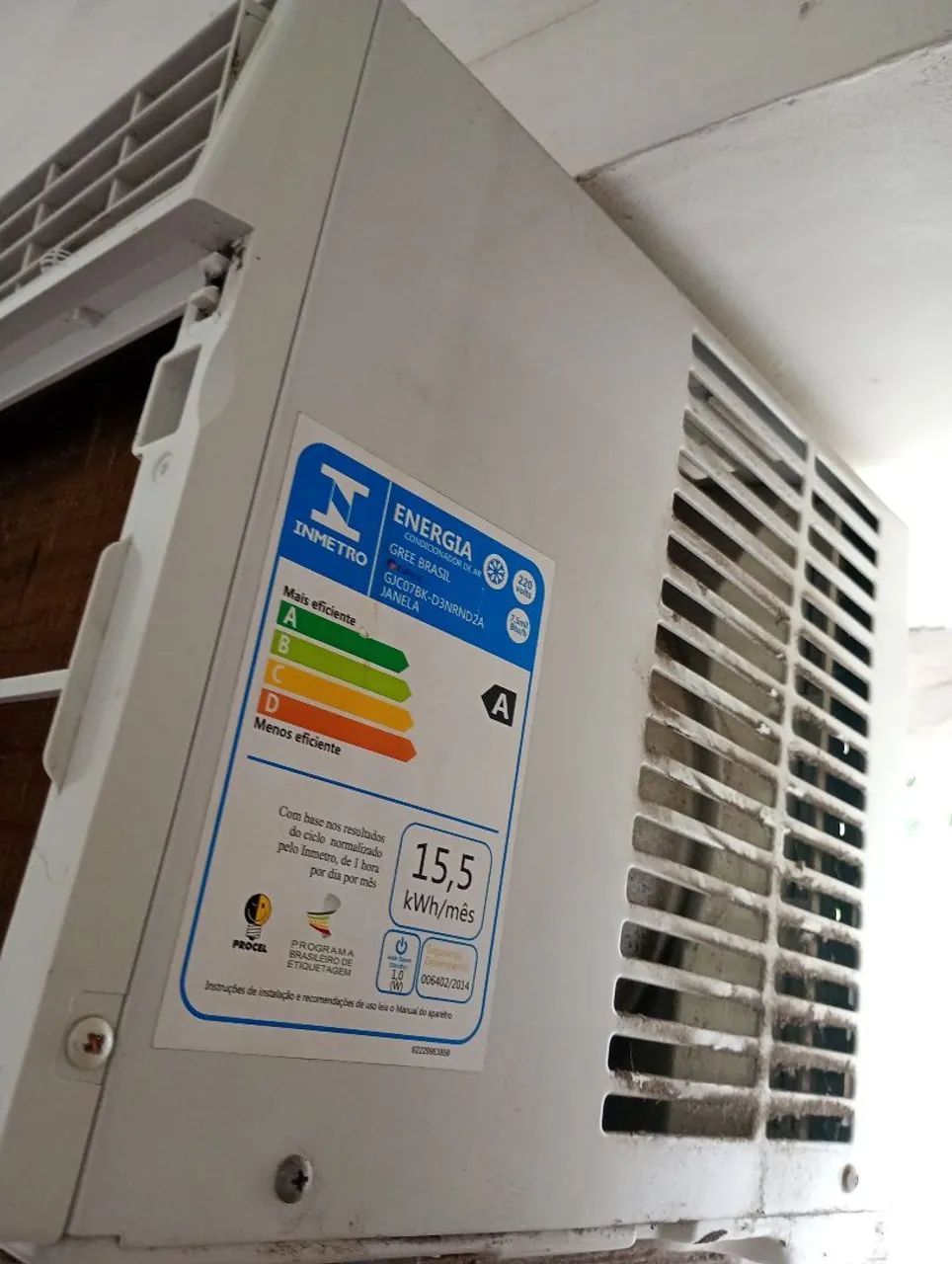 Ar condicionado de janela Gree 7.500 - Foto 6