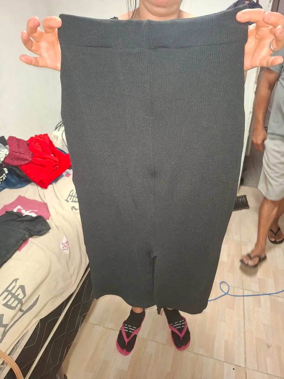 Conjunto de cropped e saia - Foto 2