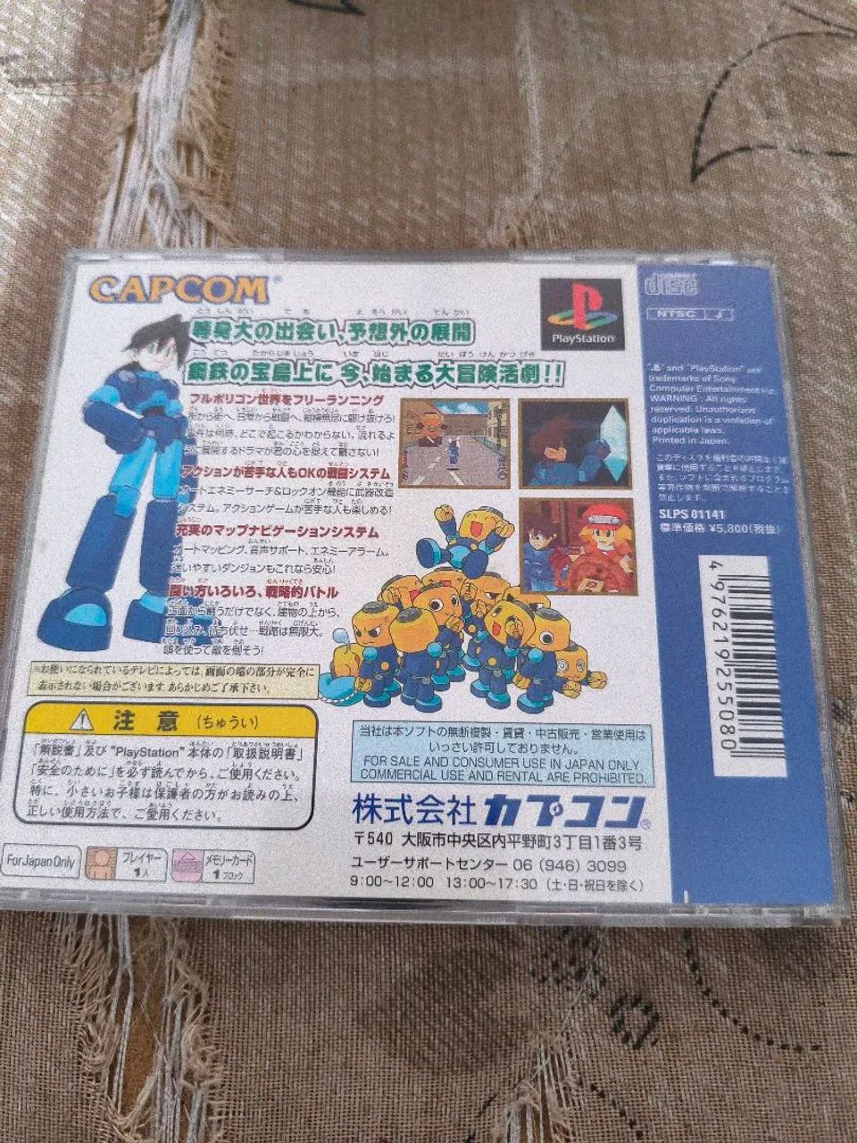 Jogo original PS1 Rockman Dash - Foto 2