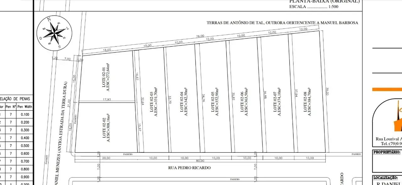 LOTE 1 À VENDA NO SANTA MARIA  2573 - Foto 4