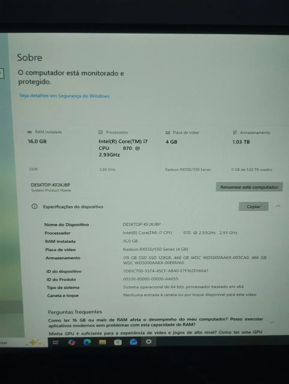 Vendo ou troco Pc Gamer  - Foto 3