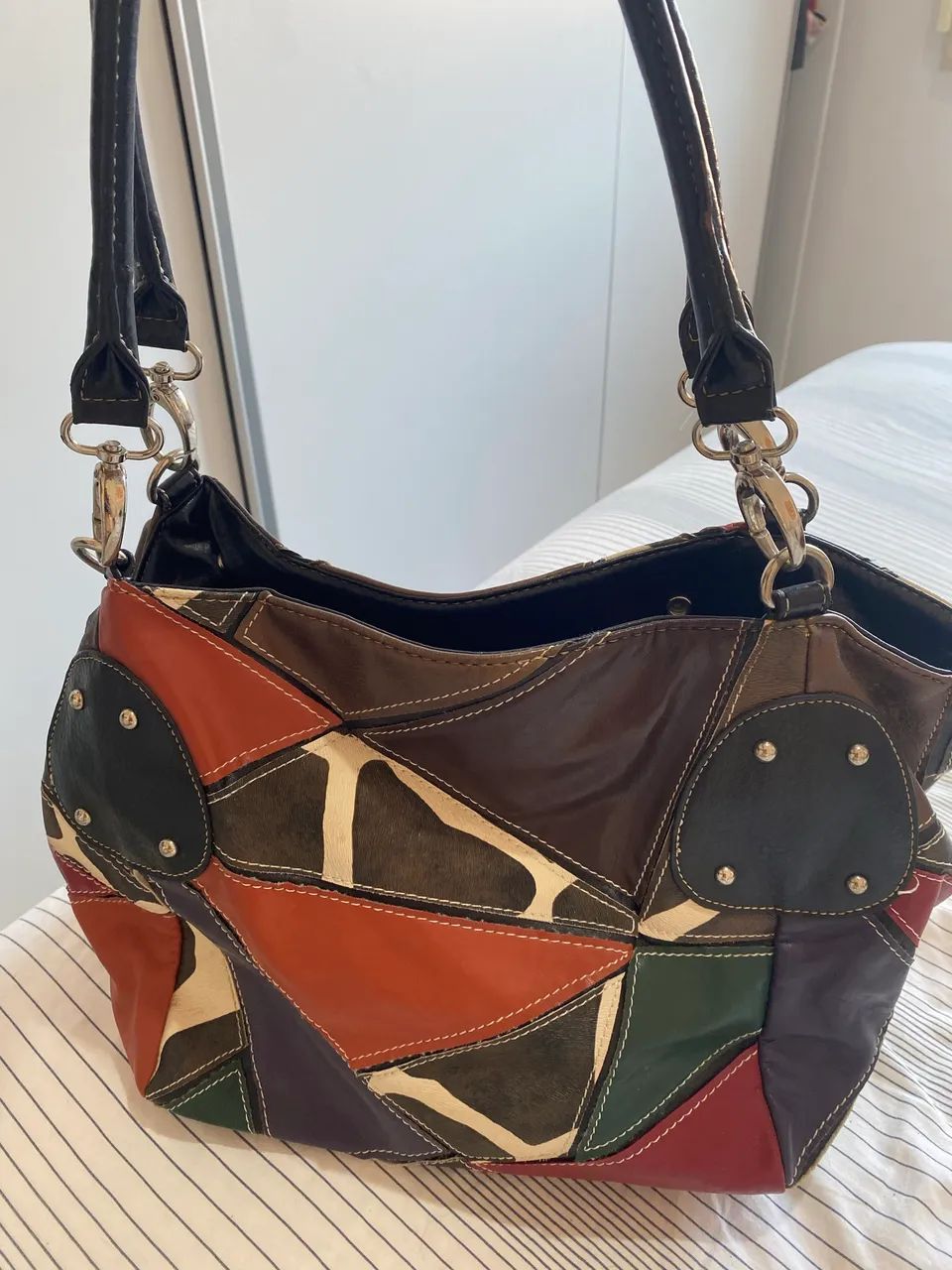 Bolsa de couro  - Foto 4