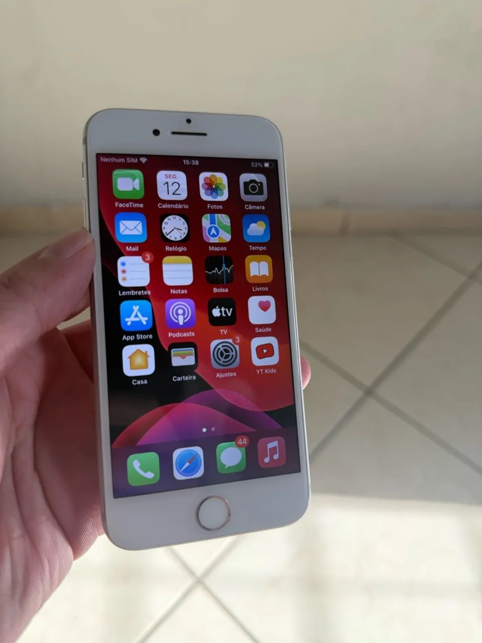 iPhone 7 32GB prata  - Foto 3