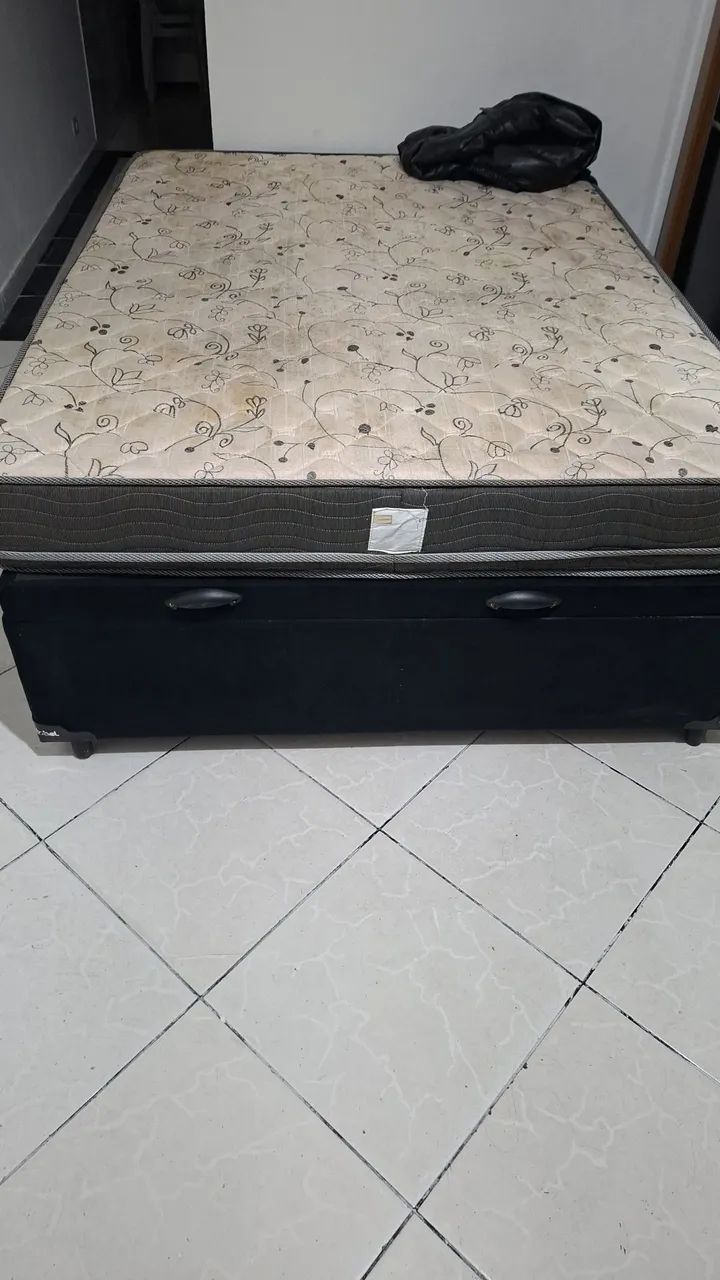 Cama box probel com colchão 