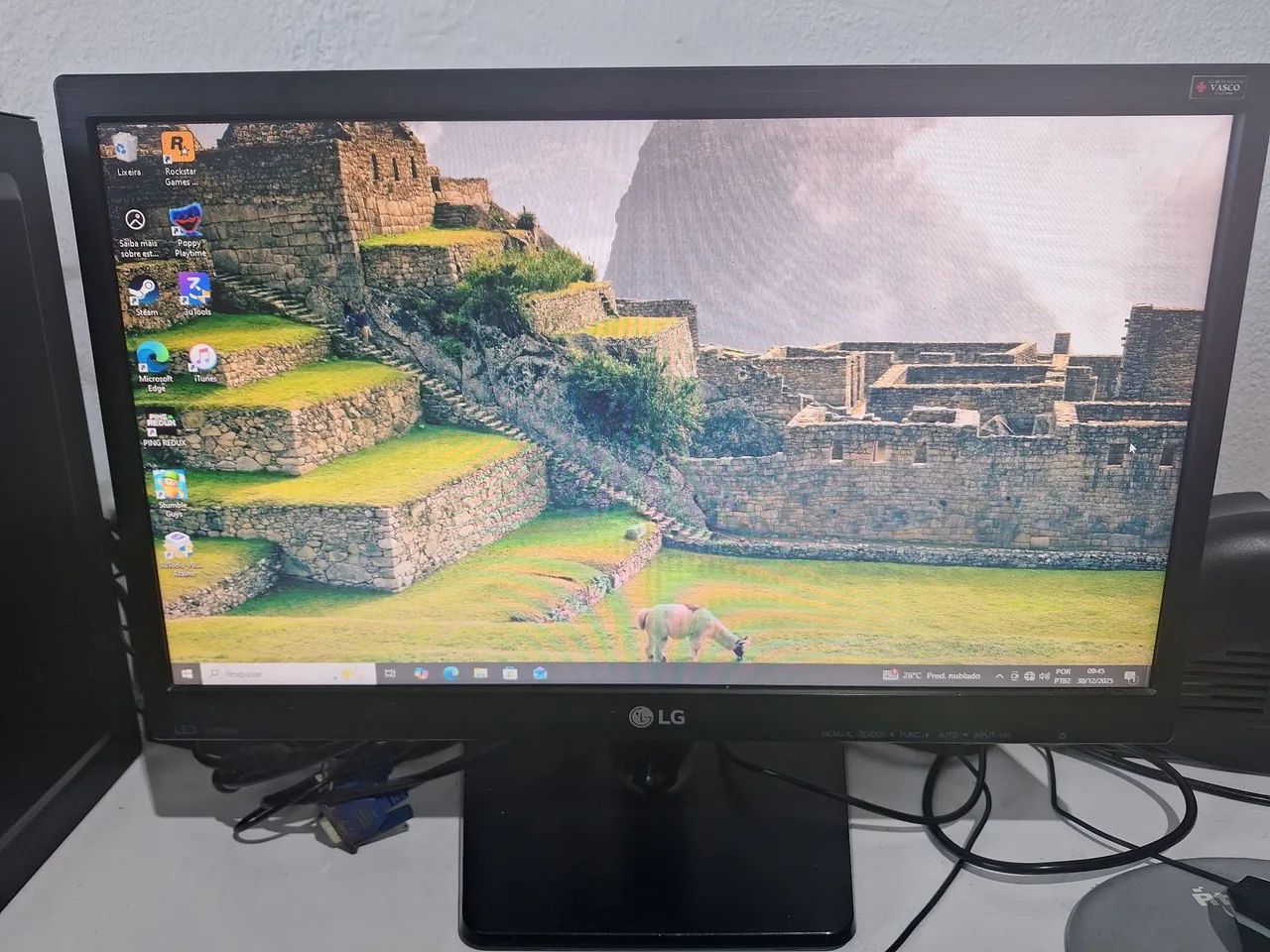 Monitor LG 19/20 Polegadas - Funcionando Perfeitamente - Foto 3