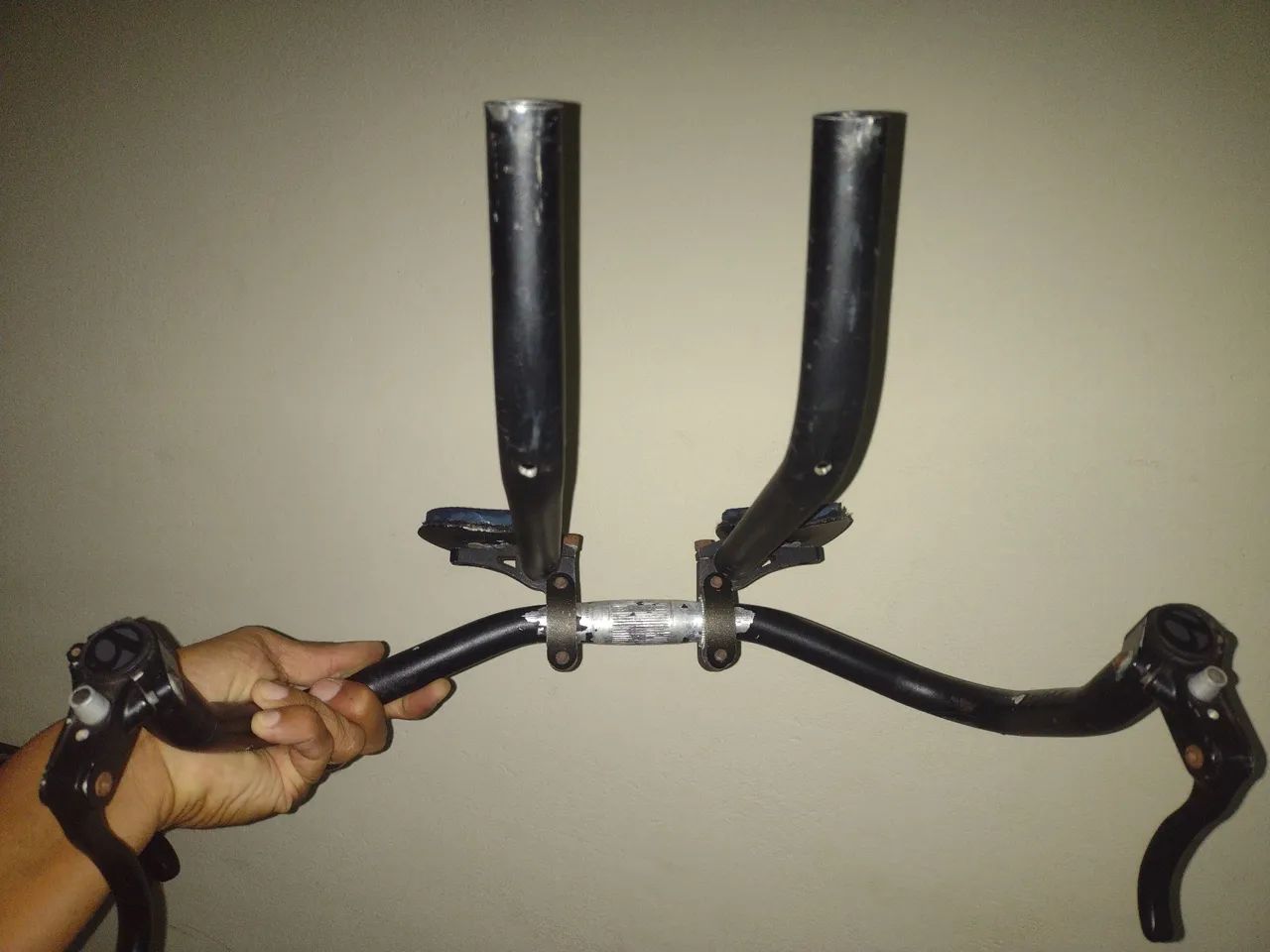 Guidão bullhorn + aerobar  - Foto 3