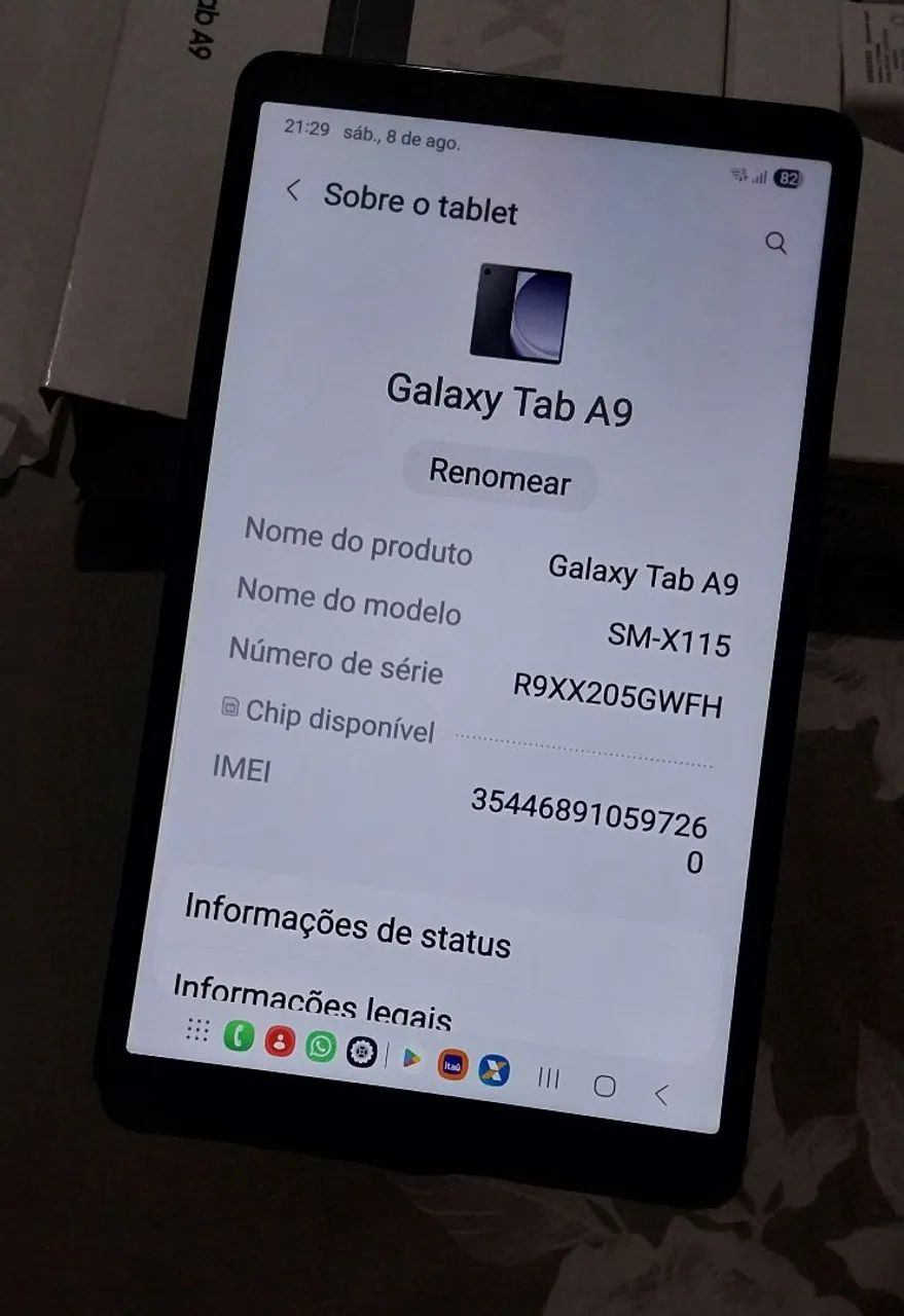 Tablet samsung galaxy A9 4G 64g. 4gb Ram - Foto 4