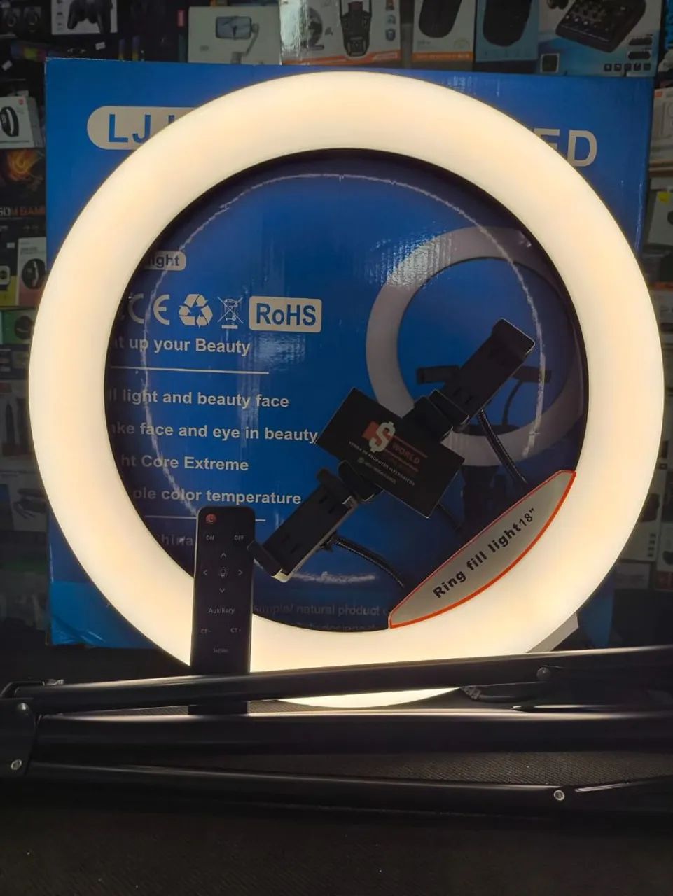 Ring light 18 polegadas loja store world 