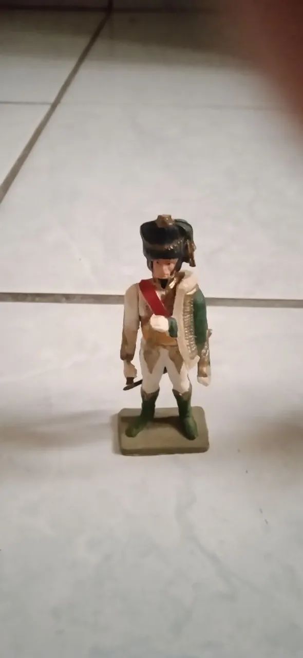 Soldadinho napoleônico plástico duro 