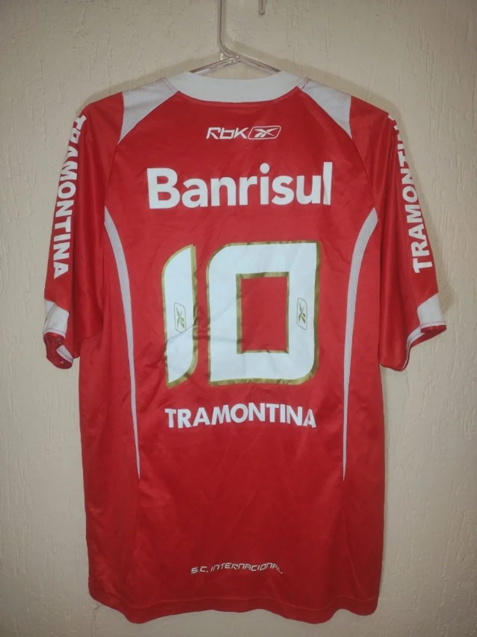 Camisa Internacional 2008 Reebok -M - Foto 2