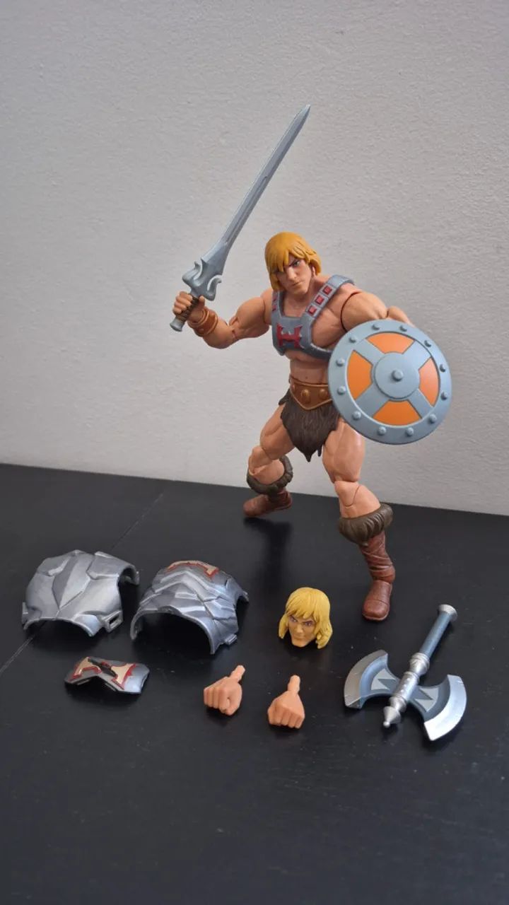 He-man Battle Armor - Revolutions - masters of the universe