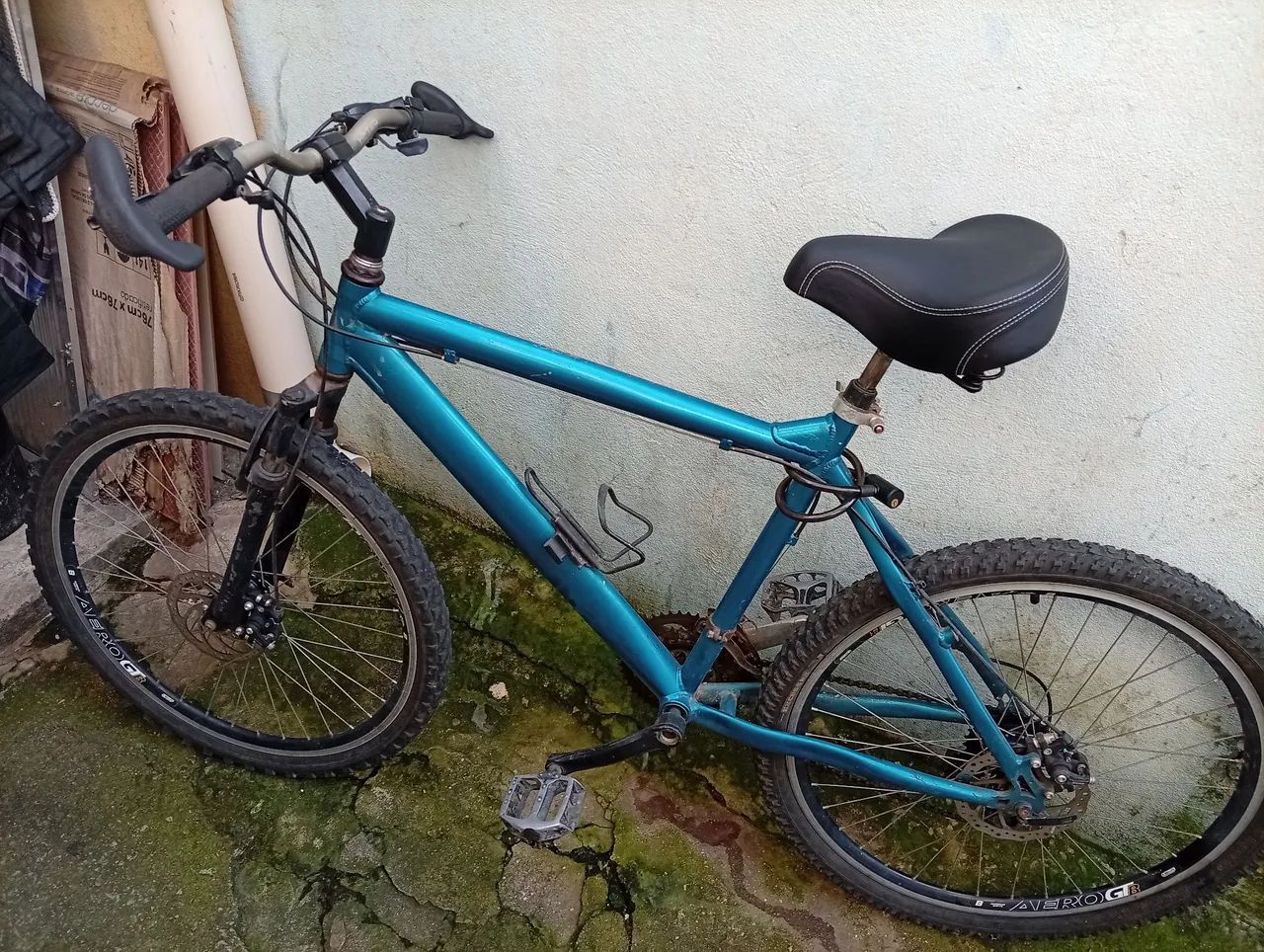 Bicicleta mountain azul - Foto 4