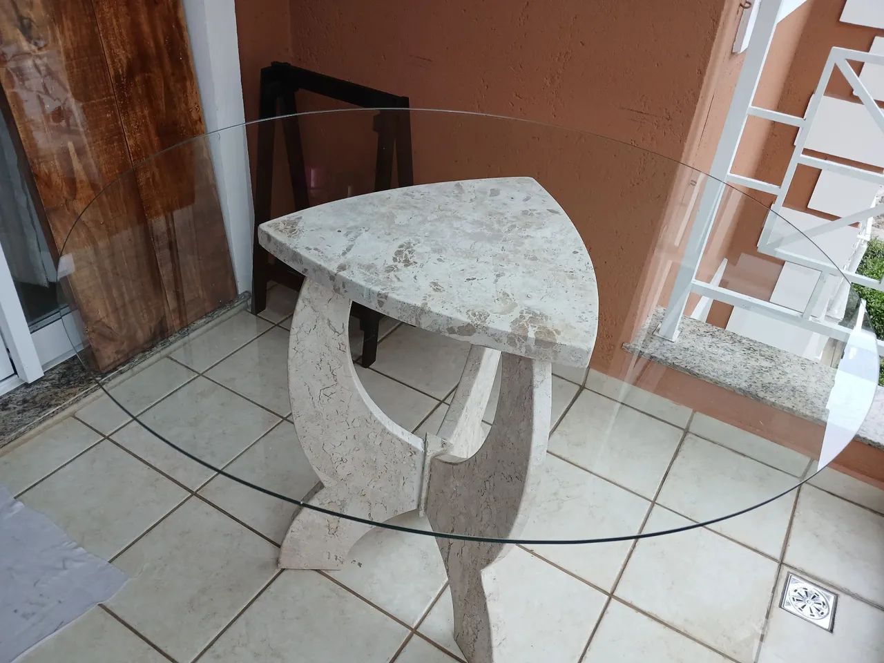 Mesa tampo de vidro - Foto 3