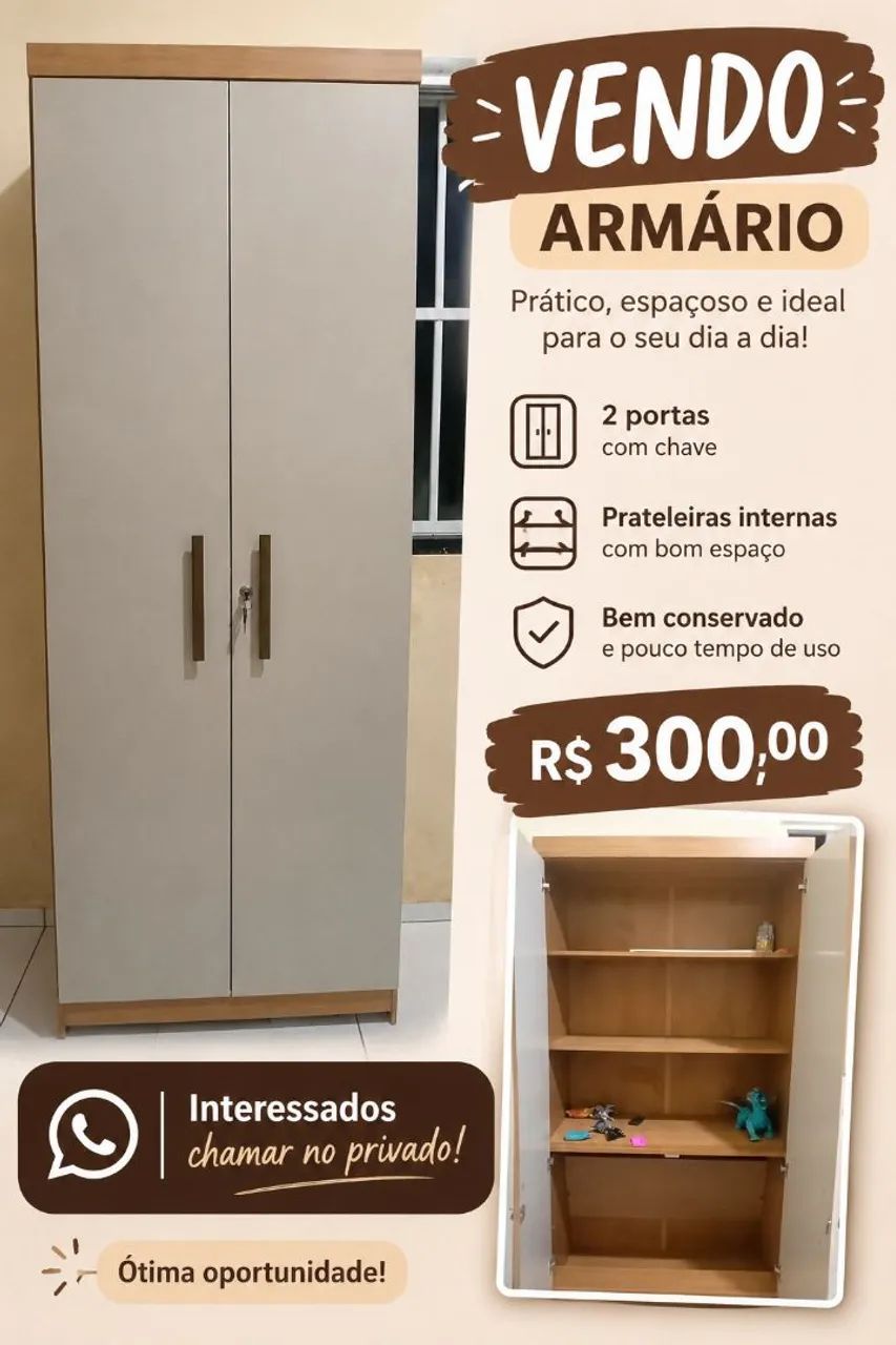 Móveis em ótimo estado pouco tempo de uso  - Foto 2