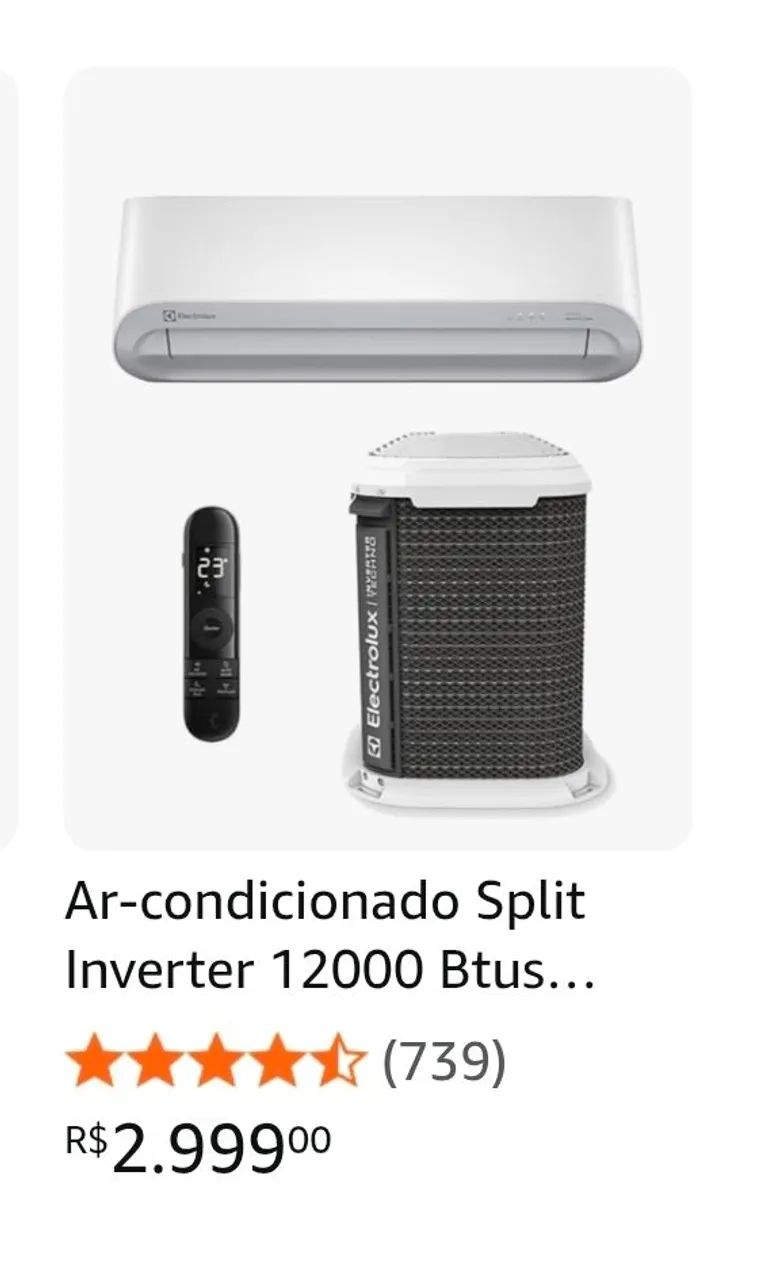 Ar-condicionado Split 12000 btus Color Adapt - Foto 2