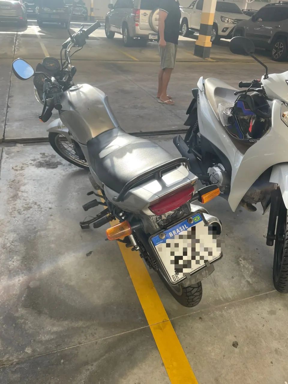 YBR 125 2008 PRATA  - Foto 2