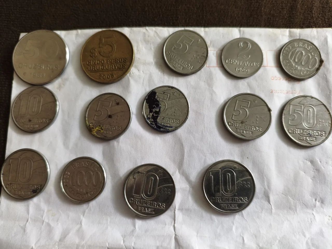 Moedas e cédula antigas - Foto 3