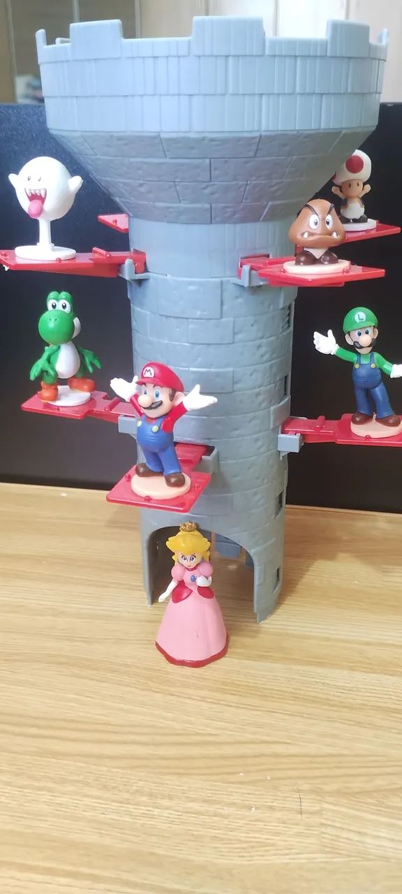 Jogo torre super Mario na caixa + princesa de brinde  - Foto 4