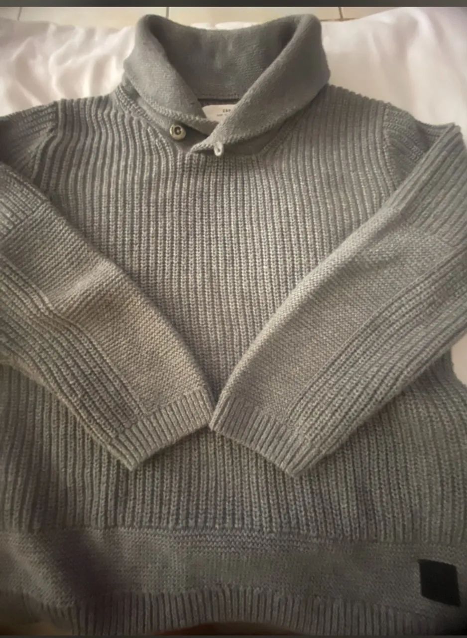 SUÉTER ZARA KIDS CINZA - Foto 2