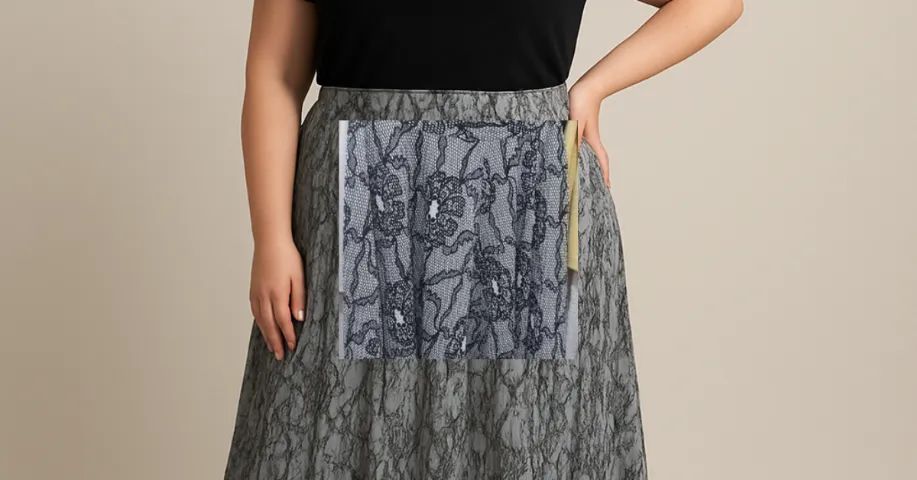 saia feminina moda evangelica
