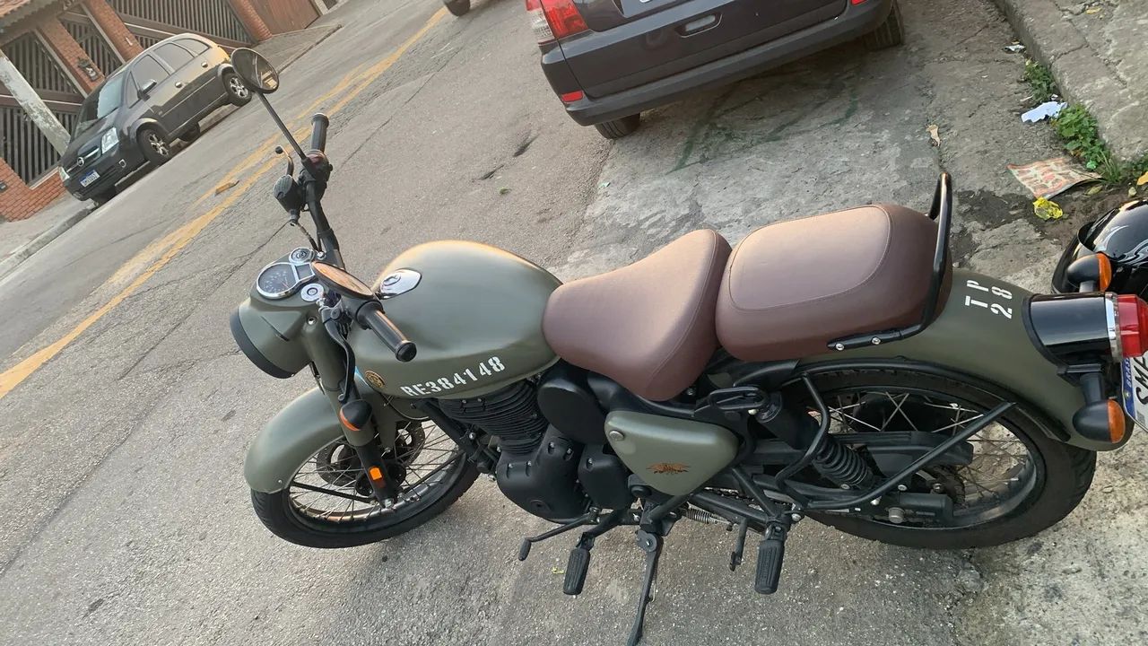 Royal enfield Classic Exército temática  - Foto 2