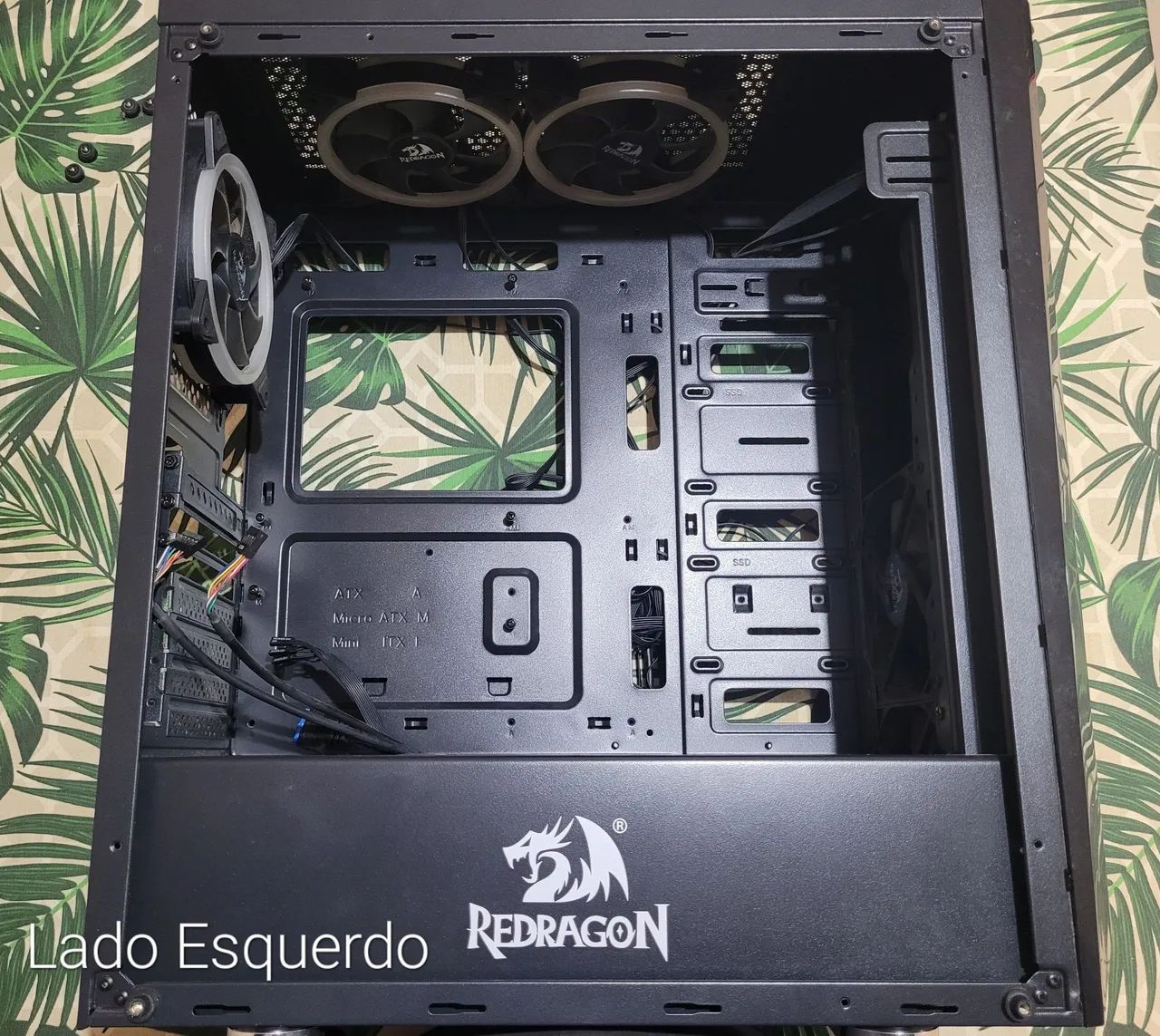 Gabinete Redragon Tailgate - 5 Ventoinhas - Foto 4