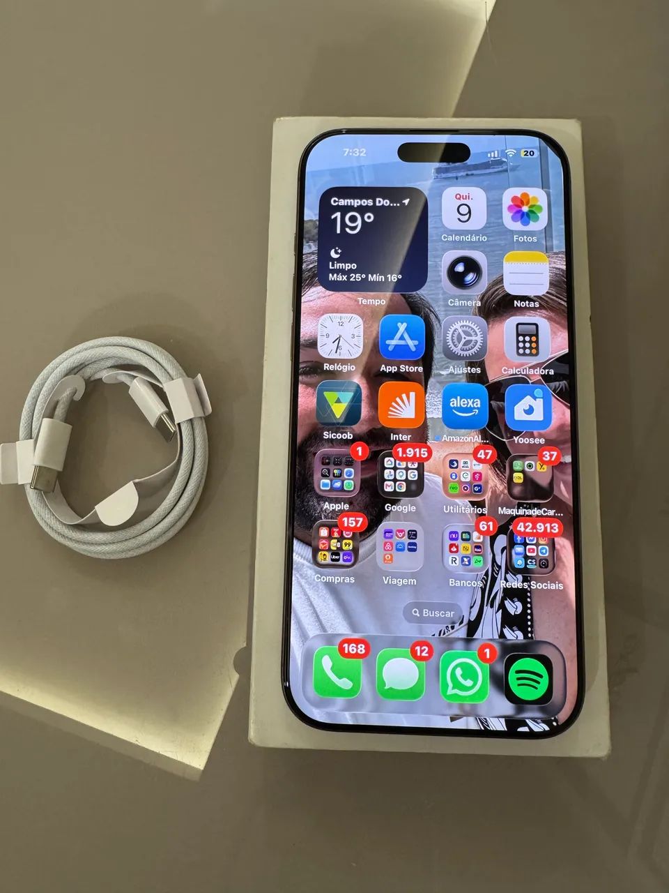 iPhone 16 Pro Max 256gb Desert Titânio 