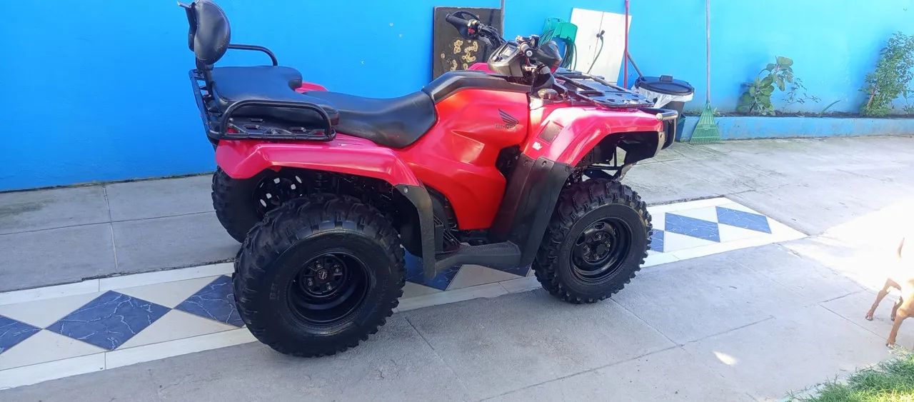 Quadriciculo honda fourtrax 420cc - Foto 4