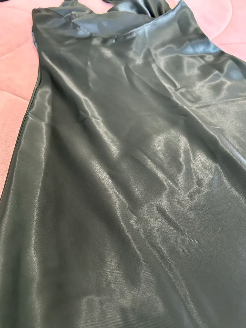 Oportunidade! Vestido lindo de festa de cetim! - Foto 5