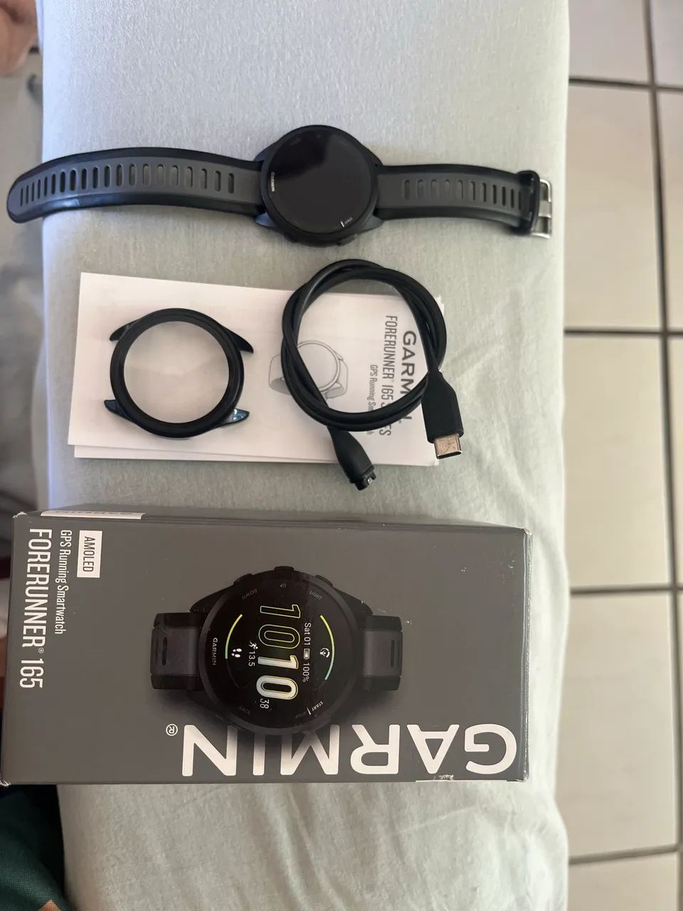 Relógio Garmin Forerunner 165 - Foto 3