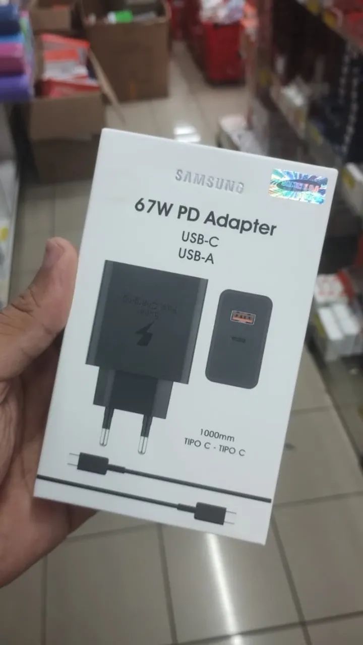 CARREGADOR SAMSUNG TIPO C