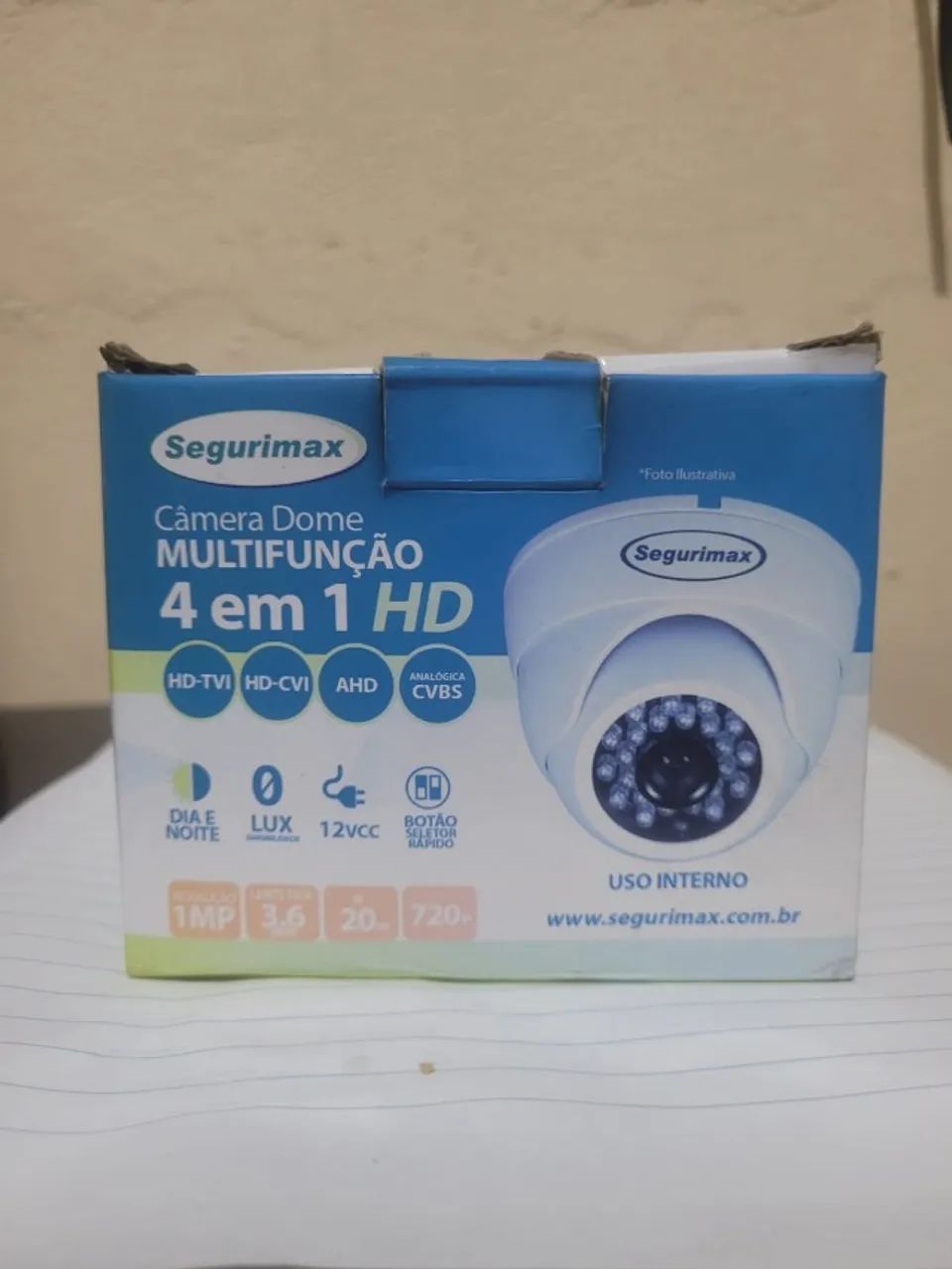Câmera Dome multifunção 4 em 1 - Foto 3