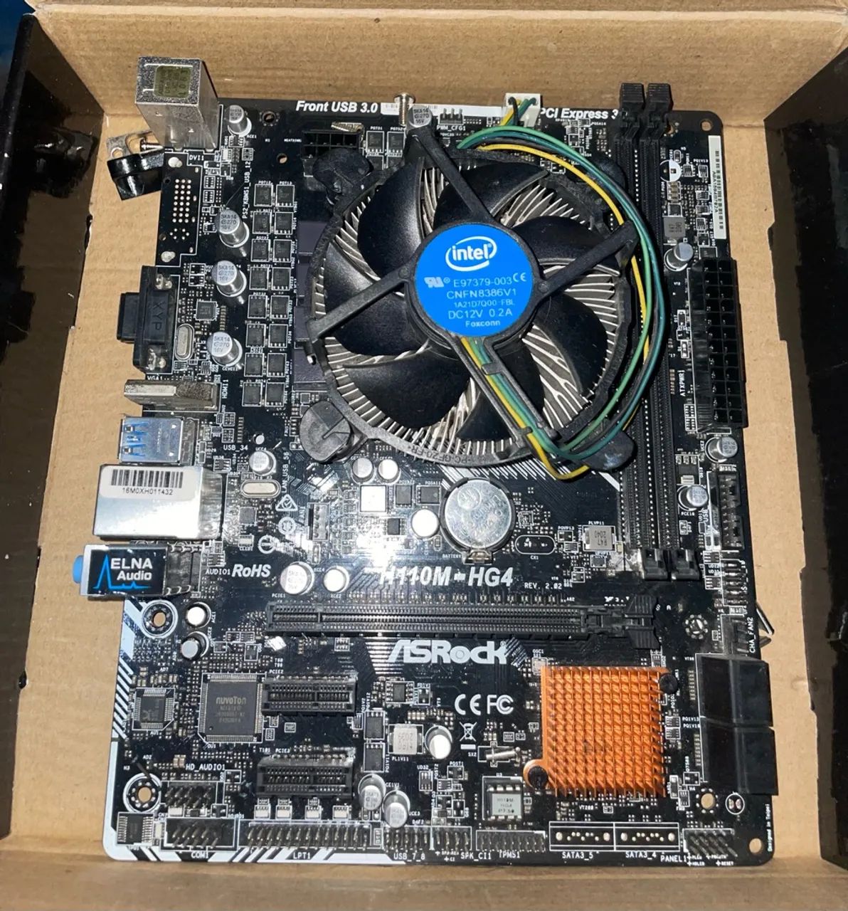 Kit upgrade processador e placa mãe intel