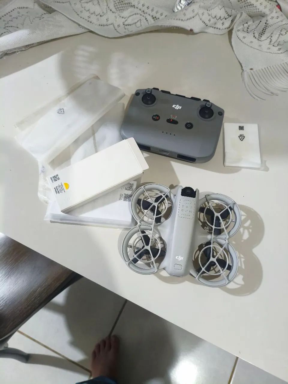 Drone dji neo com controle super novo - Foto 2