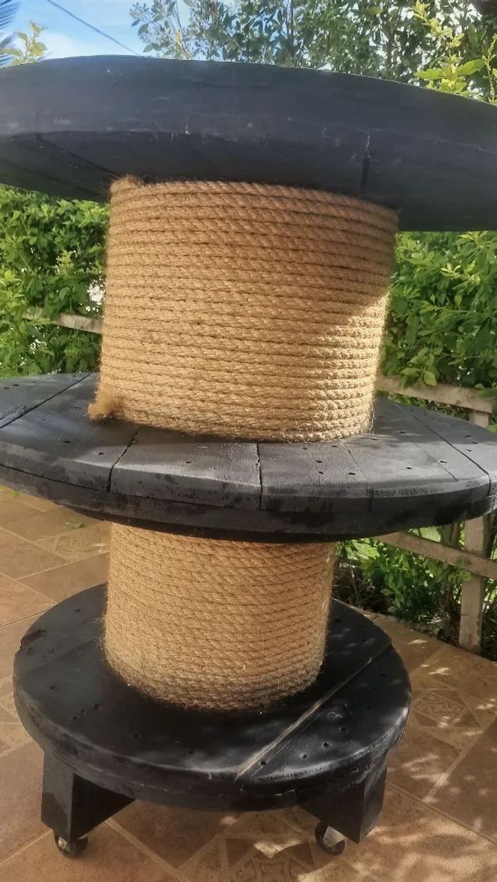 Mesa e duas cadeiras, decoração rústica  - Foto 5