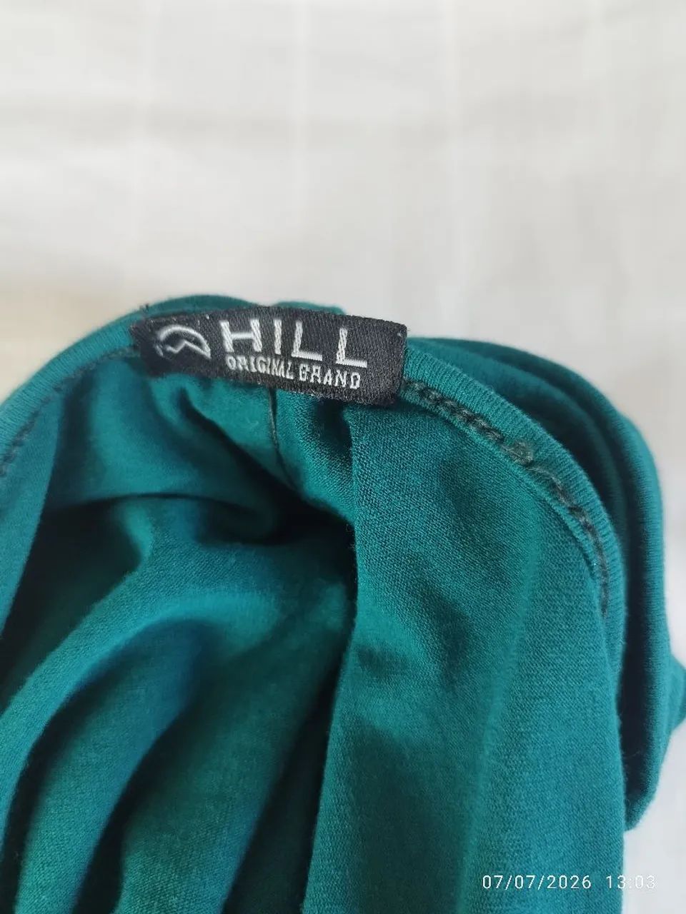 Blusa verde marca  Hill Tam. P - Foto 3