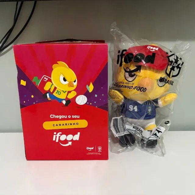 Pelúcia Canarinho Ifood 1994