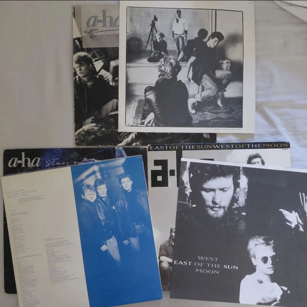 Vinil A-ha lote com 3 disco lp - Foto 3