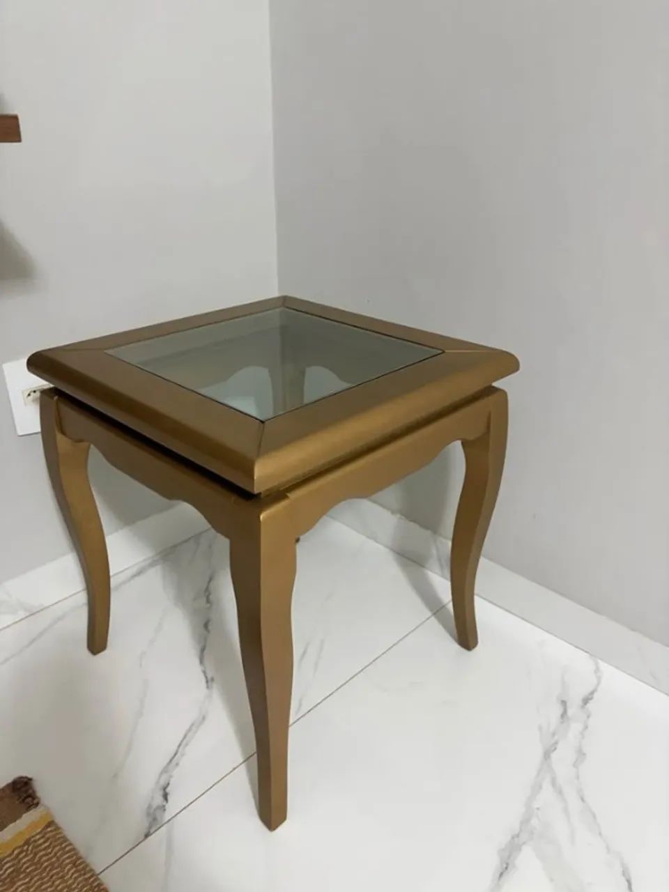 Vendo mesa de canto e mesa de centro para sala - Foto 2