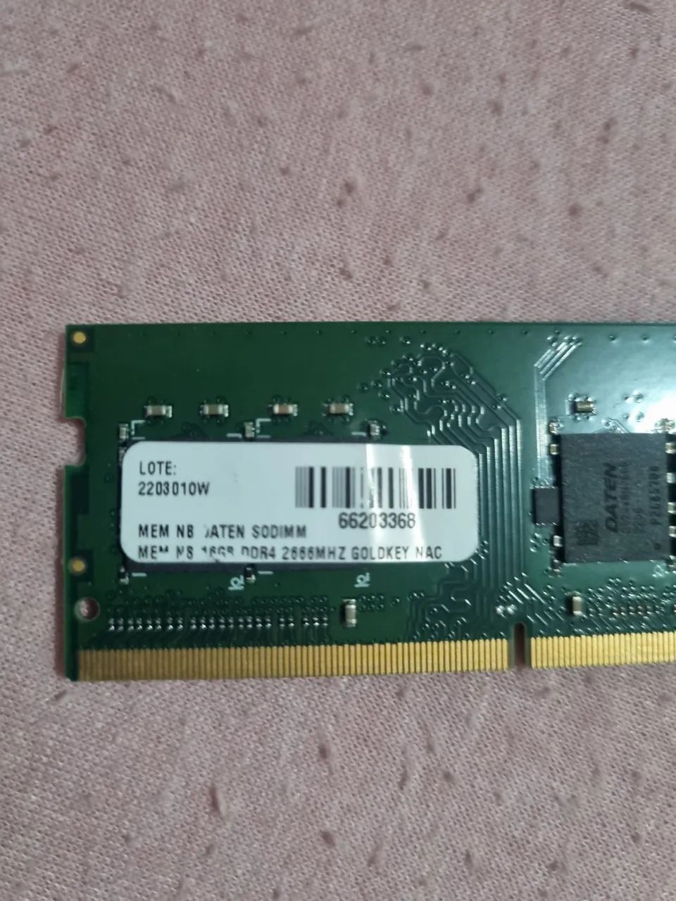 Memória ram ddr4 16g 2666mhz Notebook Daten - Foto 2