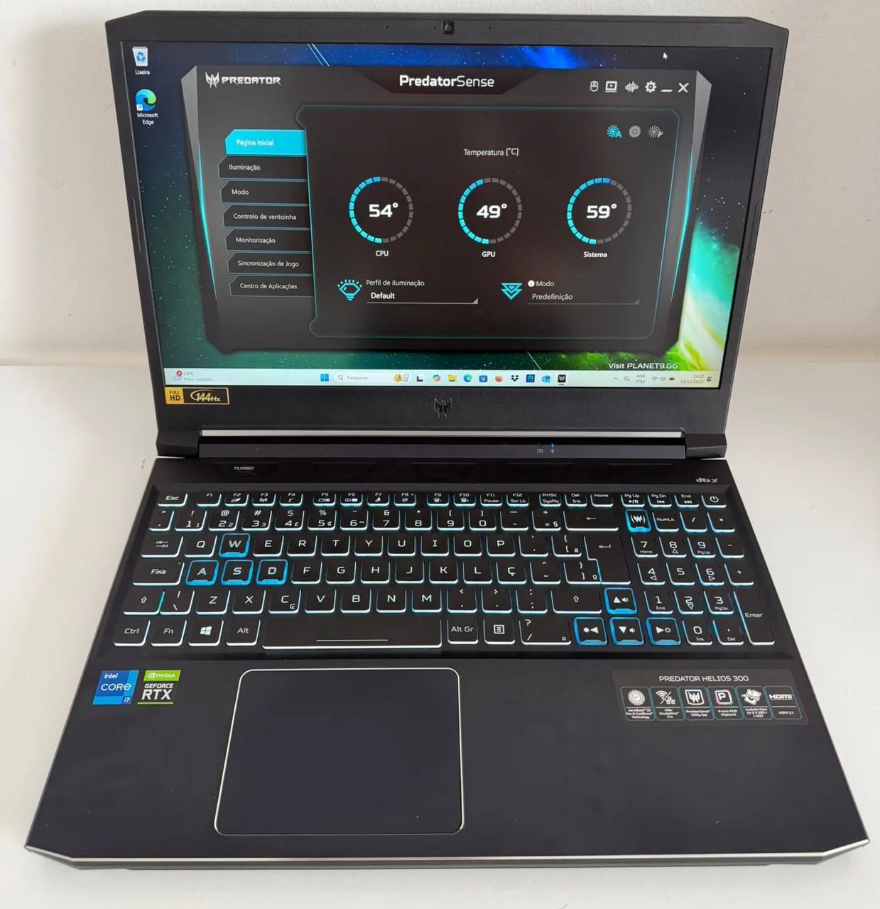 Notebook Predator Ph315-54 i7 11th 32gb 1.4tb Rtx 3070 15,6 - Foto 3