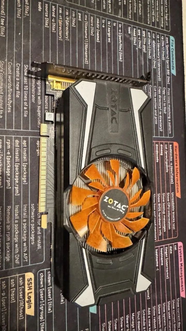 Zotac  Nvídia Geforce 2gb 