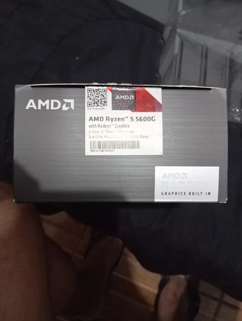 Processador AMD Ryzen 5 5600G (Com Vídeo Integrado Vega 7) - Perfeito Estado!