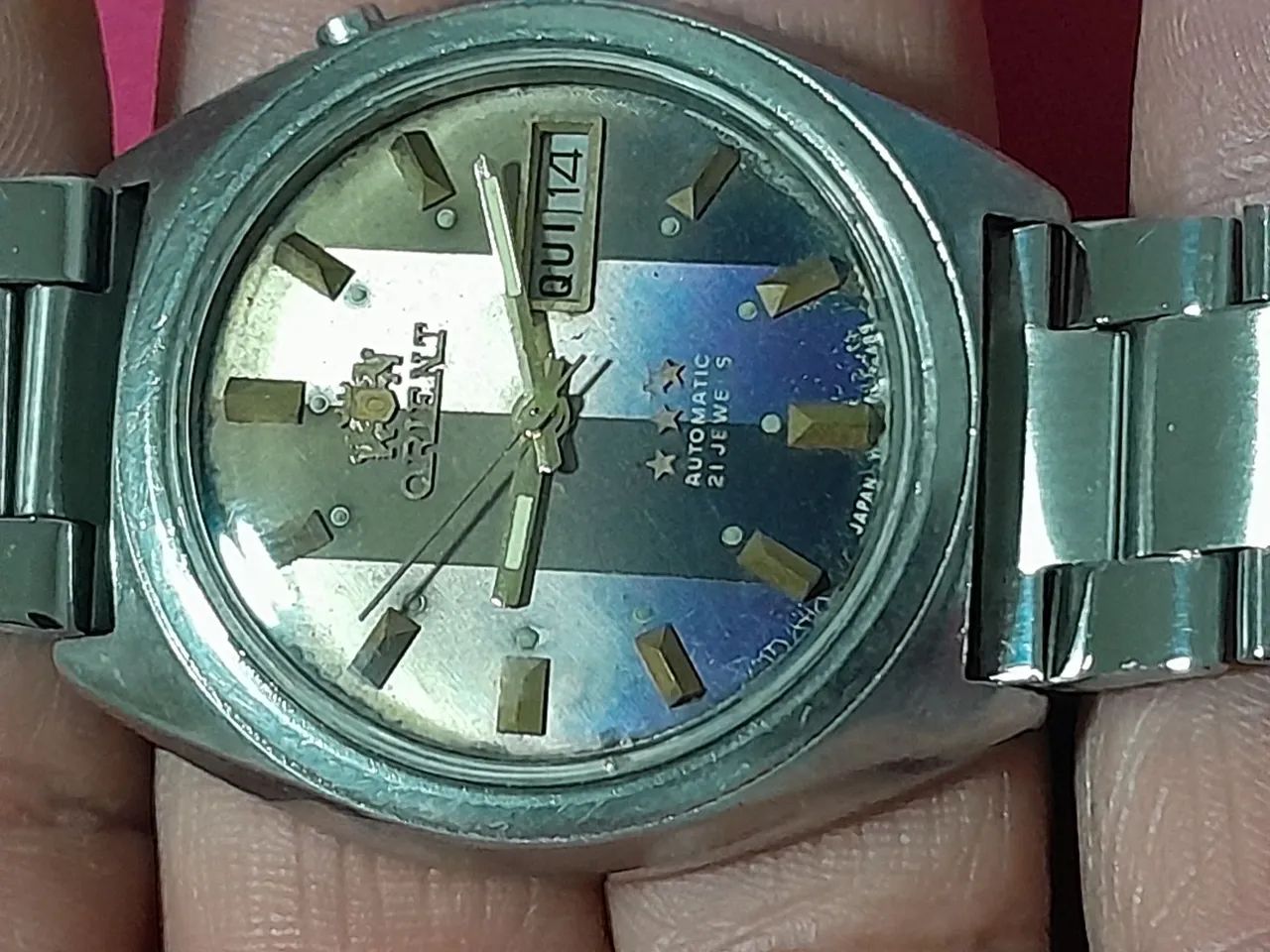 Relógio Orient Automático Antigo  - Foto 4