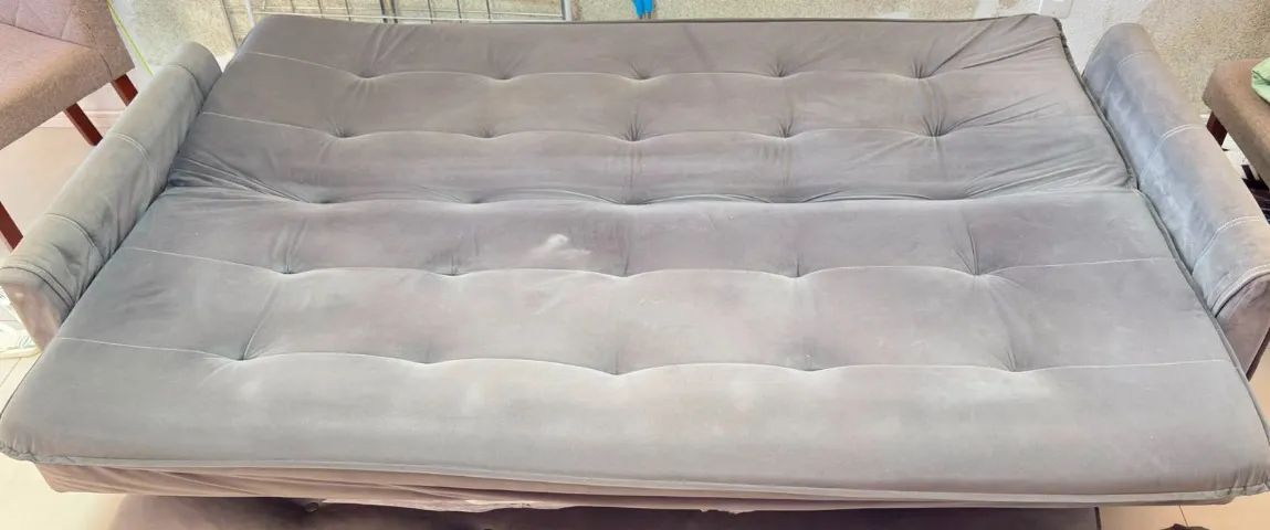 Sofá cama 3 luagres casal reclinável - Foto 2
